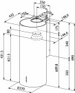 Røros cilindro – velg farge – 370mm thumbnail