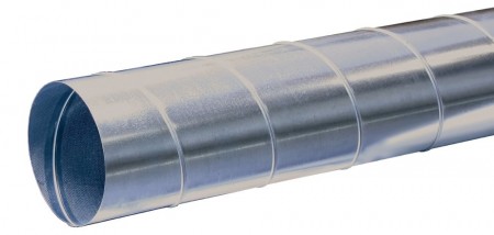 SK 125 + 160 - Spirokanal galvanisert stål 10 Krt.