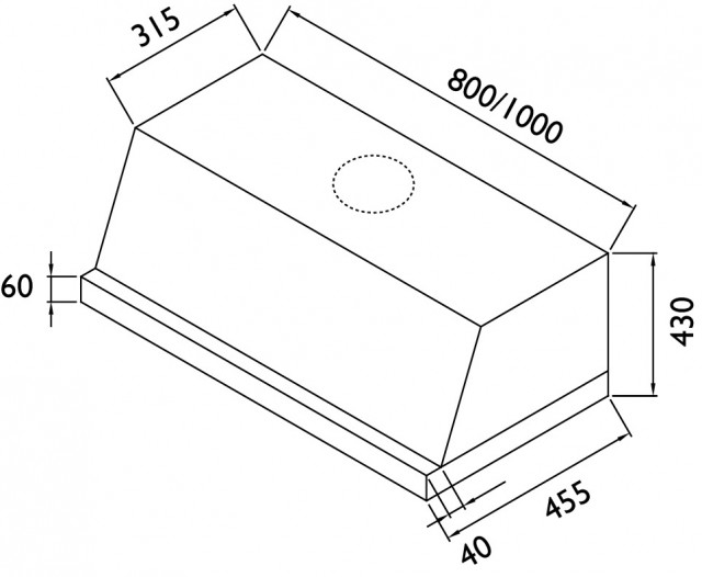 Røros grue – velg farge – B 1000mm - H 370mm