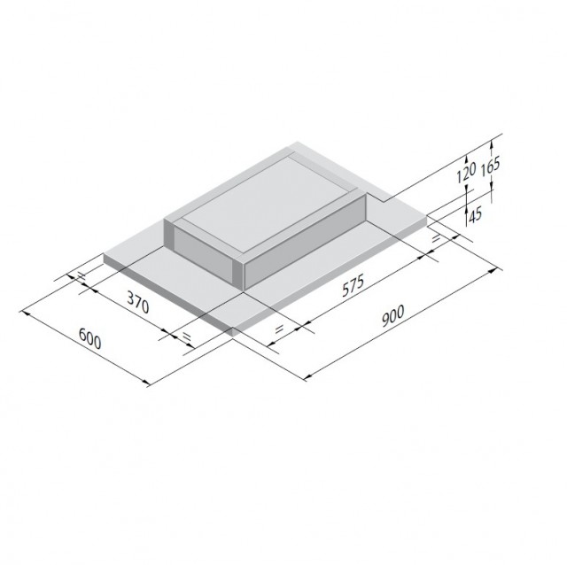 CEILING STRIPE R 90 W - LINK