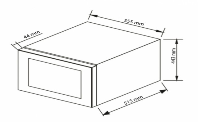 Thermex Winemex 24 - Svart - 24 flasker