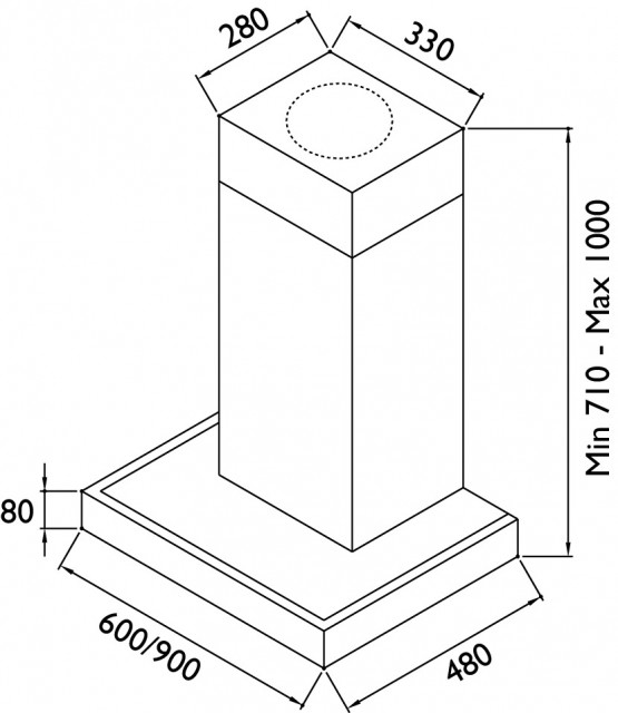 Røros hera – velg farge – 900mm