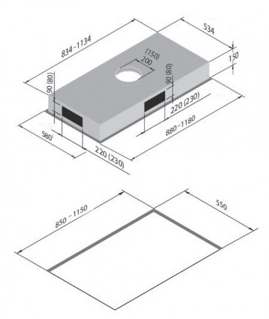 DISTANTE 120 W SM