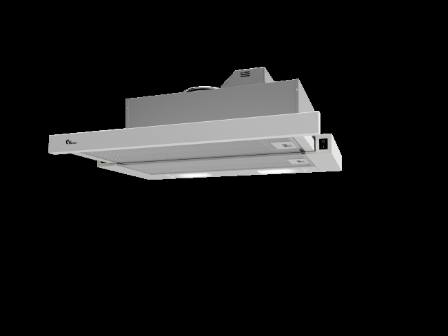 THERMEX CENTRAL GEMINI III - HVIT STÅLFRONT - 600MM