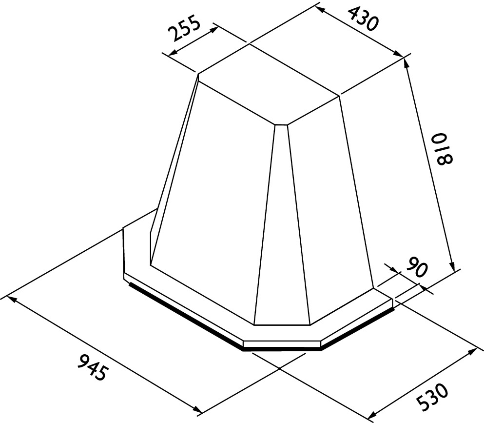 Røros harmoni – velg farge – 950mm