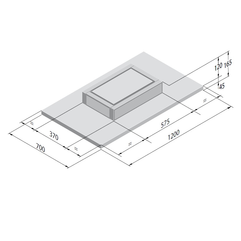 Eico CEILING STRIPE R 120 W - LINK